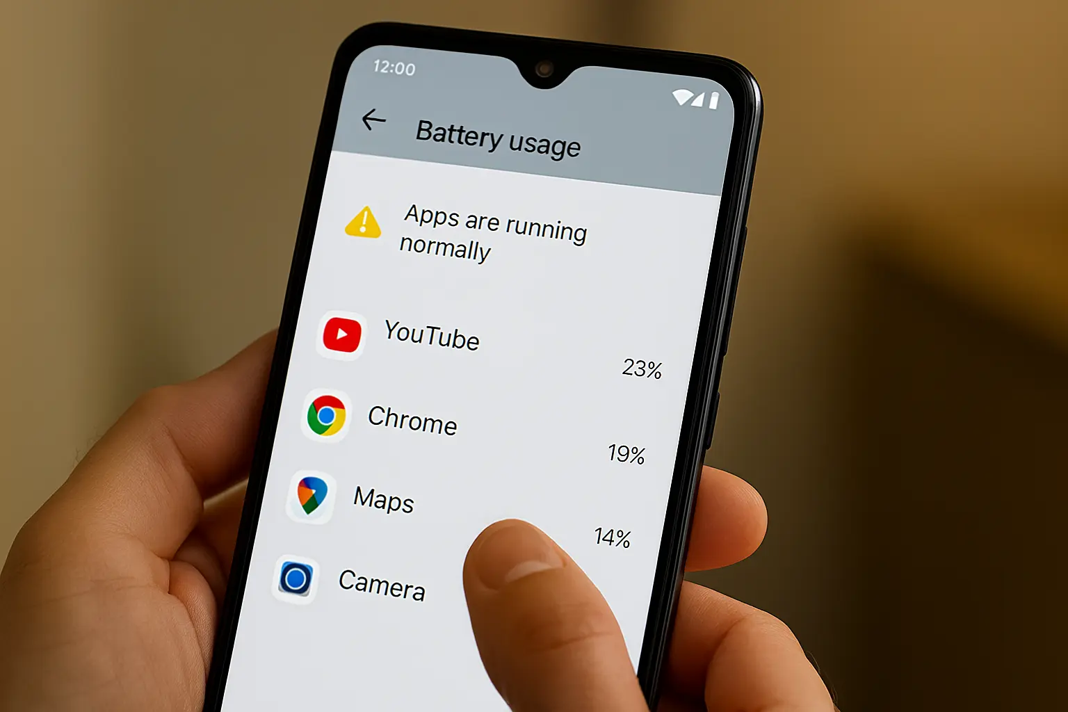 Battery drain after update