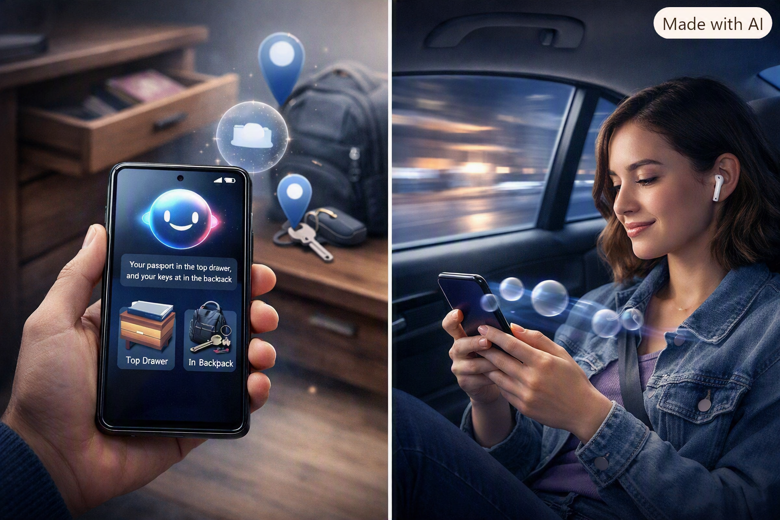 Android Motion Assist feature helping reduce motion sickness while using a phone in a car